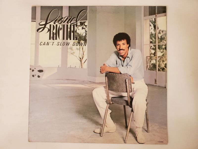 Lionel Richie Can't Slow Down vinyl record
